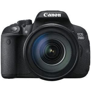 EOS 700D SLR - Black + Canon EF-S 18-55mm f/3.5-5.6 IS II f/3.5-5.6  · main image