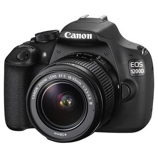 EOS 1200D SLR - Black + Canon EF-S 18-55mm f/3.5-5.6 IS f/3.5-5.6  · main image