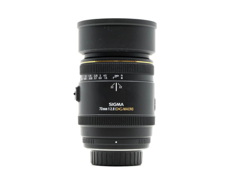 Sigma 70mm f/2.8 EX DG Macro - Προσαρμογή Pentax