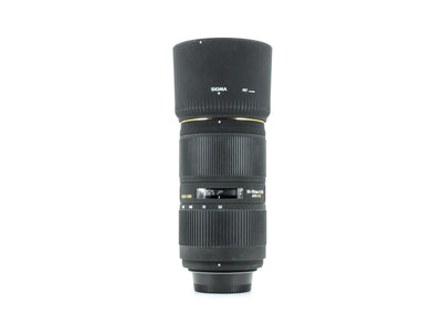 Sigma 50-150mm f/2.8 EX APO DC HSM II - Προσαρμογή Nikon