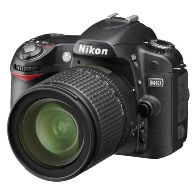 D80 SLR - Black + Nikon AF-S DX Nikkor 18-70mm f/3.5-4.5G ED-IF f/3.5-4.5 de segunda mano en Camera Market