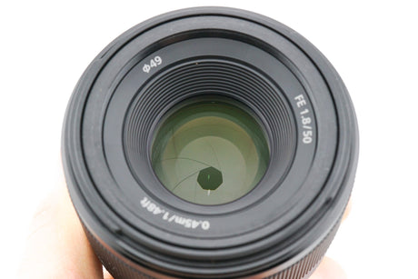 Sony 50mm f1.8 FE - (Βάση Sony E-mount) μαύρο