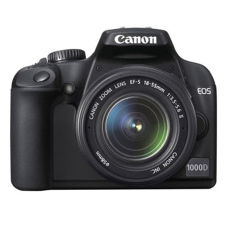 EOS 1000D SLR - Μαύρο + Canon EF-S 18-55mm f/3.5-5.6 II f/3.5-5.6