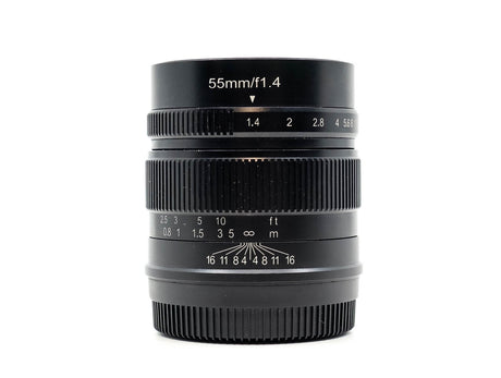 7Artisans 55mm f/1.4 - Υποδοχή Fujifilm X