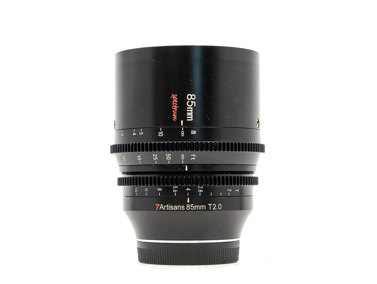 7Artisans 85mm T2.0 Spectrum - Sony FE Fit · main image