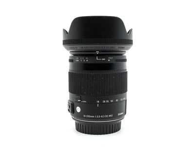 Sigma 18-200mm f/3.5-6.3 DC Macro OS HSM Contemporary - Προσαρμογή Canon EF-S
