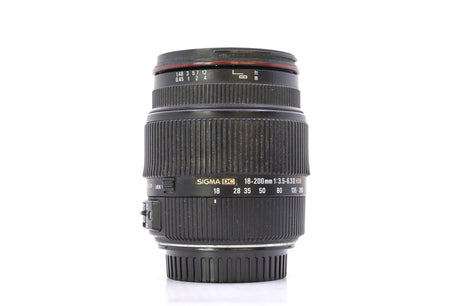 Sigma 18-200mm f/3.5-6.3 DC OS HSM II - Canon EF-S Fit