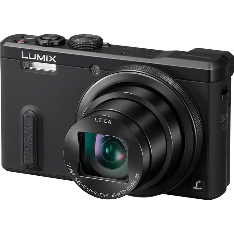 Panasonic DMC-TZ61 Compact Camera - Μαύρο + Panasonic Leica DC Vario-Elmar 24-720mm f/3.3-6.4 ASPH f/3.3-6.4 · imagen principal