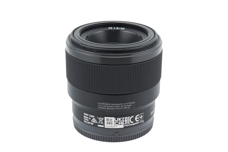 Sony 50mm f1.8 FE - (Βάση Sony E-mount) μαύρο