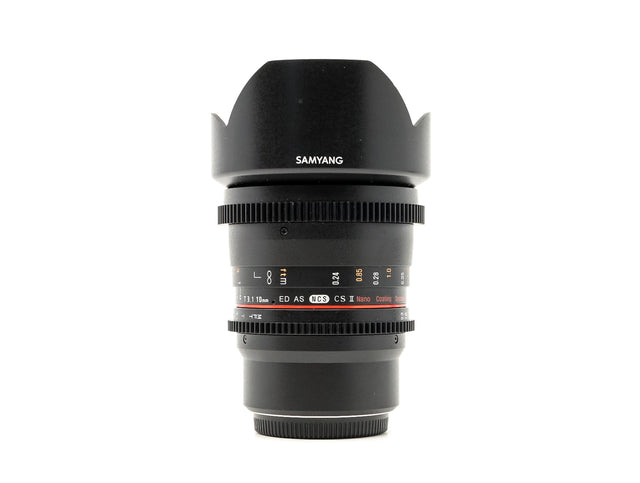 Samyang 10mm T3.1 Cine VDSLR ED AS NCS CS II - Micro Four Thirds Fit de segunda mano en Camera Market