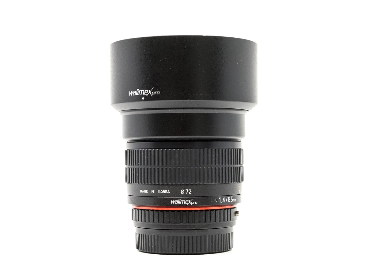 Walimex Pro 85mm f/1.4 AS IF UMC - Προσαρμογή Pentax · imagen principal