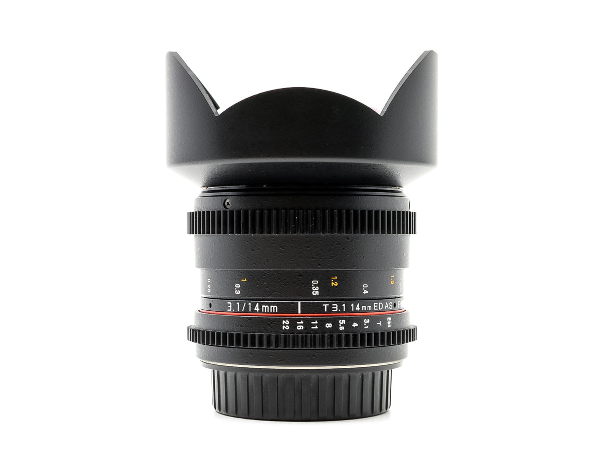 Rokinon 14mm T3.1 Cine ED AS IF UMC - Προσαρμογή Canon EF · imagen principal