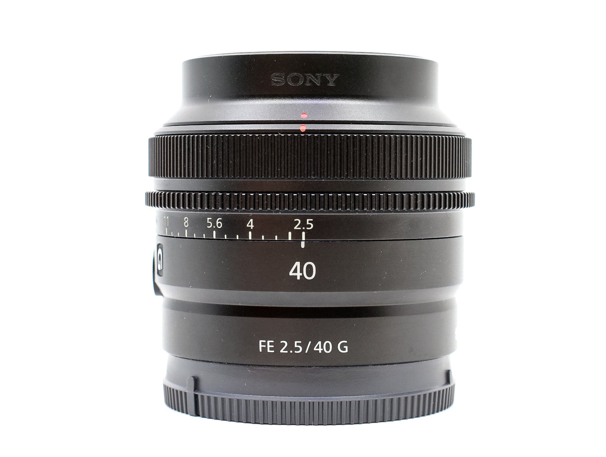 Sony FE 40mm f/2.5 G · main image