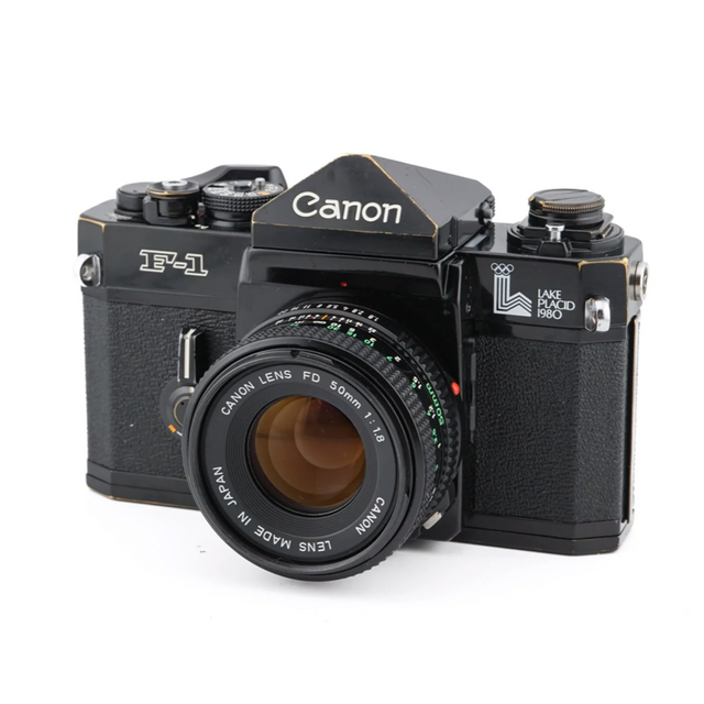 Canon F-1n + 50mm f1.8 FDn - Cámara Analógica Vintage Reflex Premium de 35mm SLR de segunda mano en Camera Market