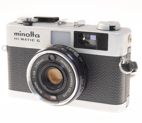 Minolta Hi-Matic G - 35mm Film Camera 