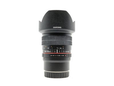 Samyang 10mm f/2.8 AS NCS CS - Προσαρμογή Canon EF-M