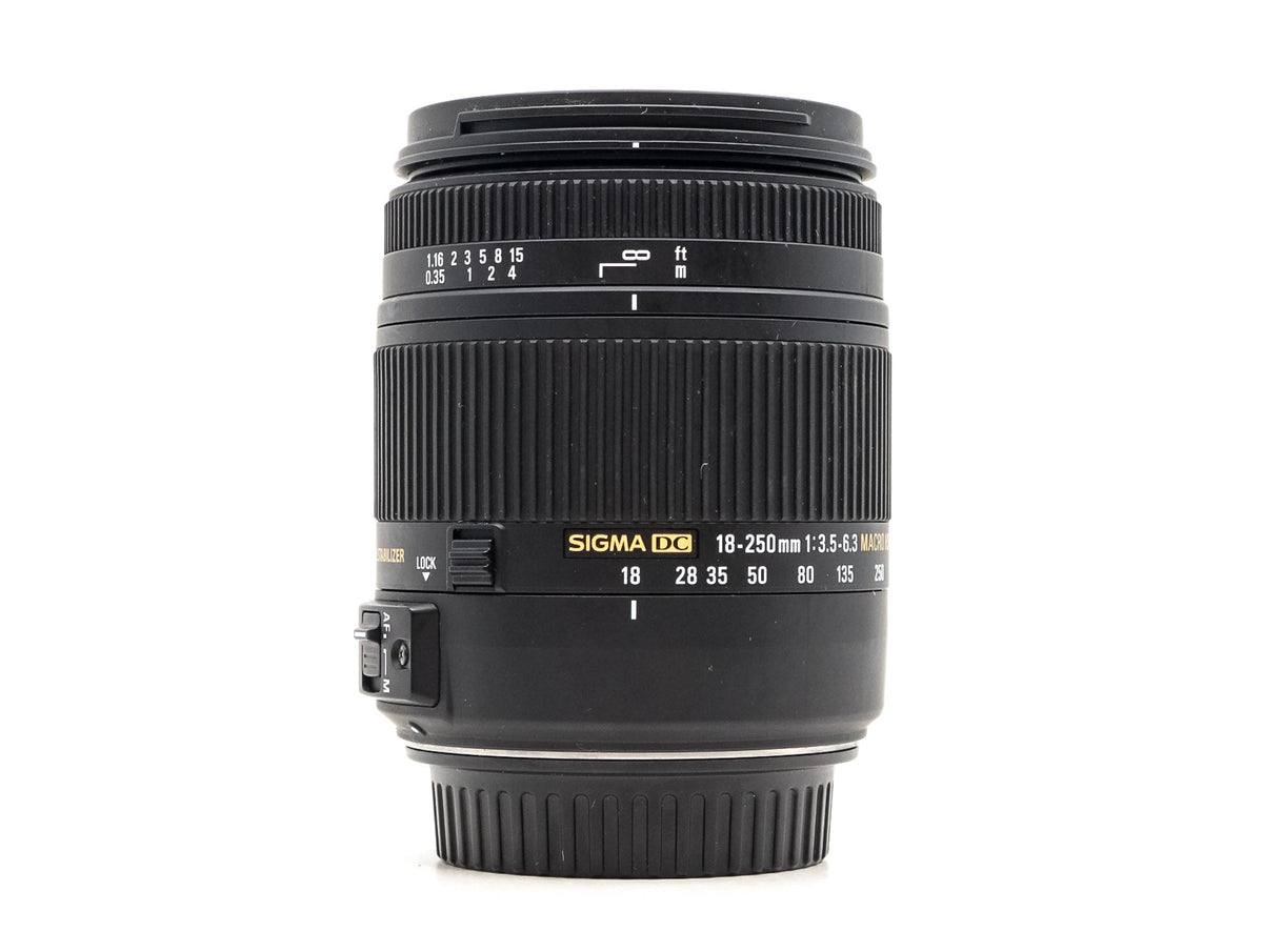Sigma 18-250mm f/3.5-6.3 DC Macro OS HSM - Canon EF-S Fit · imagen principal