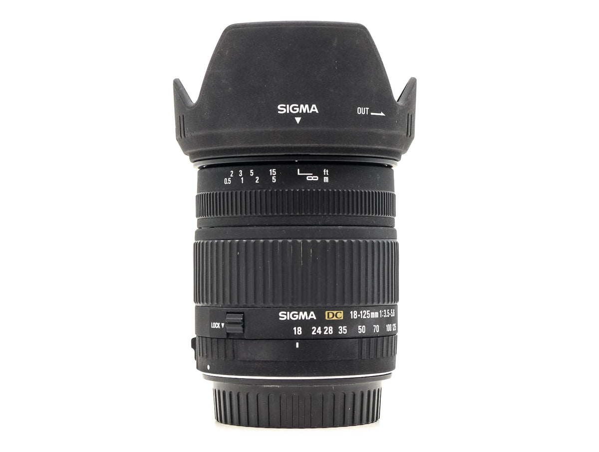 Sigma 18-125mm f/3.8-5.6 DC OS HSM - Canon EF-S Fit  · main image