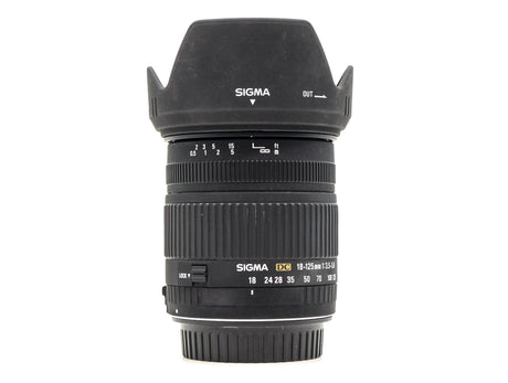 Sigma 18-125mm f/3.8-5.6 DC OS HSM - Προσαρμογή Canon EF-S