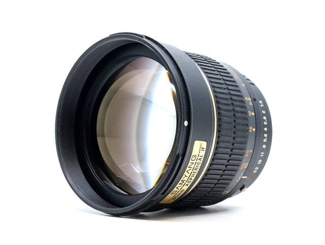 Samyang 85mm f/1.4 ASPH IF - Pentax Fit de segunda mano en Camera Market