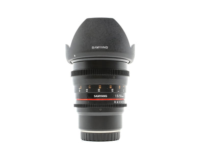 Samyang 50mm T1.5 Cine VDSLR AS UMC - Προσαρμογή για Fujifilm X