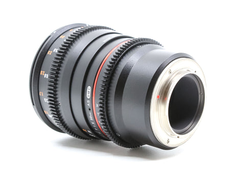 Samyang 50mm T1.5 Cine VDSLR AS UMC - Προσαρμογή για Fujifilm X