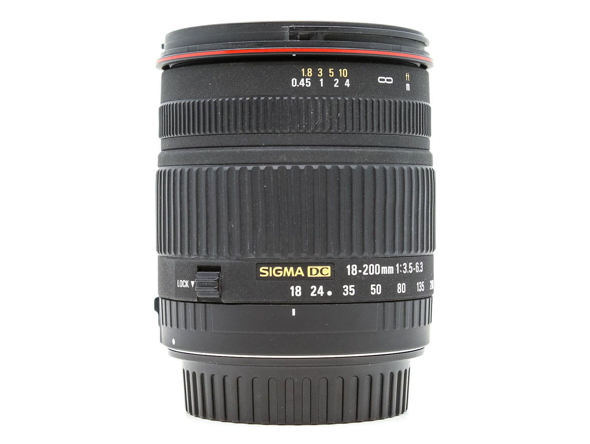 Sigma 18-200mm f/3.5-6.3 DC - Canon EF-S Fit · imagen principal