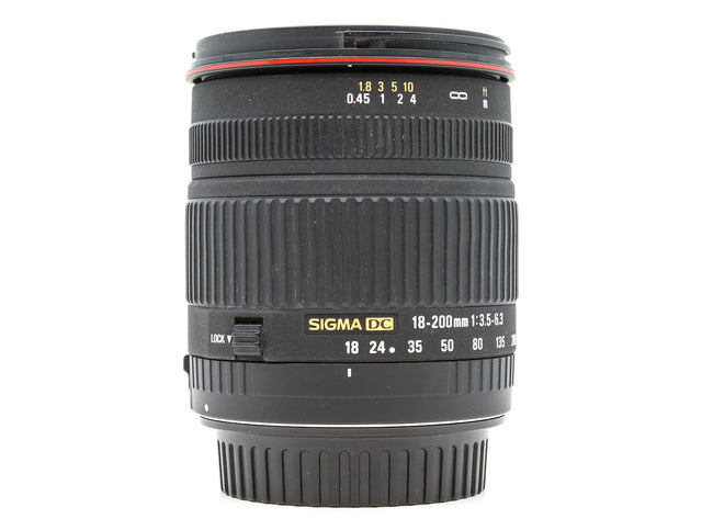 Sigma 18-200mm f/3.5-6.3 DC - Canon EF-S Fit de segunda mano en Camera Market