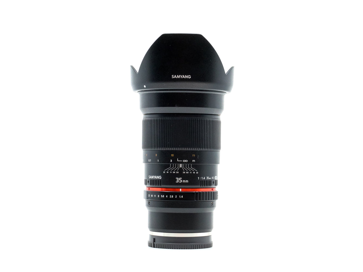 Samyang 35mm f/1.4 AS UMC - Προσαρμογή Sony FE · imagen principal