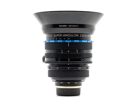 Schneider PC-TS Super Angulon 50mm f/2.8 - Προσαρμογή Nikon