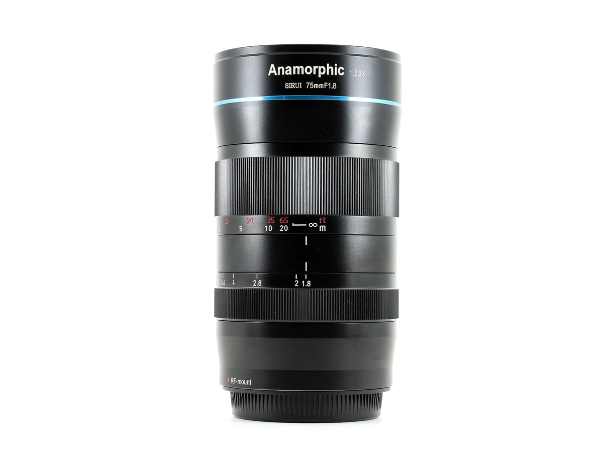 Sirui 75mm f/1.8 1.33x Anamorphic - Canon RF Fit · imagen principal