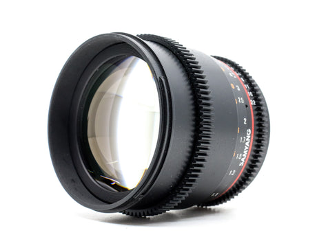 Samyang 85mm T1.5 AS UMC II - Προσαρμογή Canon EF