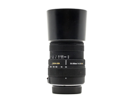 Sigma 55-200mm f/4-5.6 DC HSM - Προσαρμογή Nikon