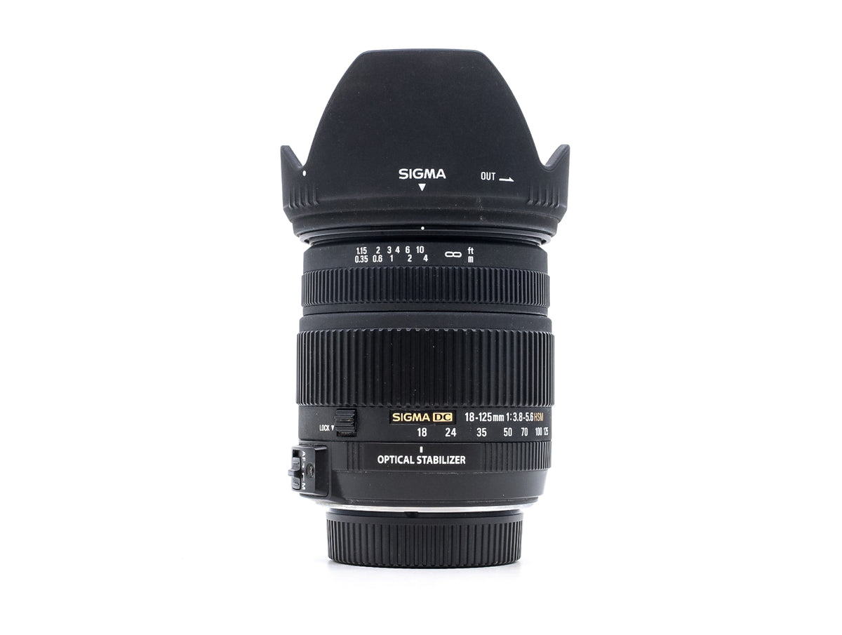 Sigma 18-125mm f/3.8-5.6 DC OS HSM - Προσαρμογή Nikon · imagen principal
