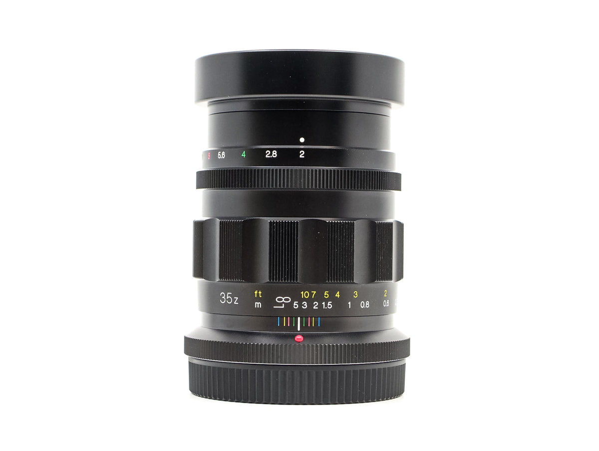 Voigtländer 35mm f/2 Apo-Lanthar - Nikon Z Fit · imagen principal