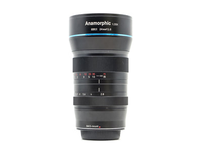 Sirui 24mm f/2.8 1.33x Anamorphic - Micro Four Thirds Fit 