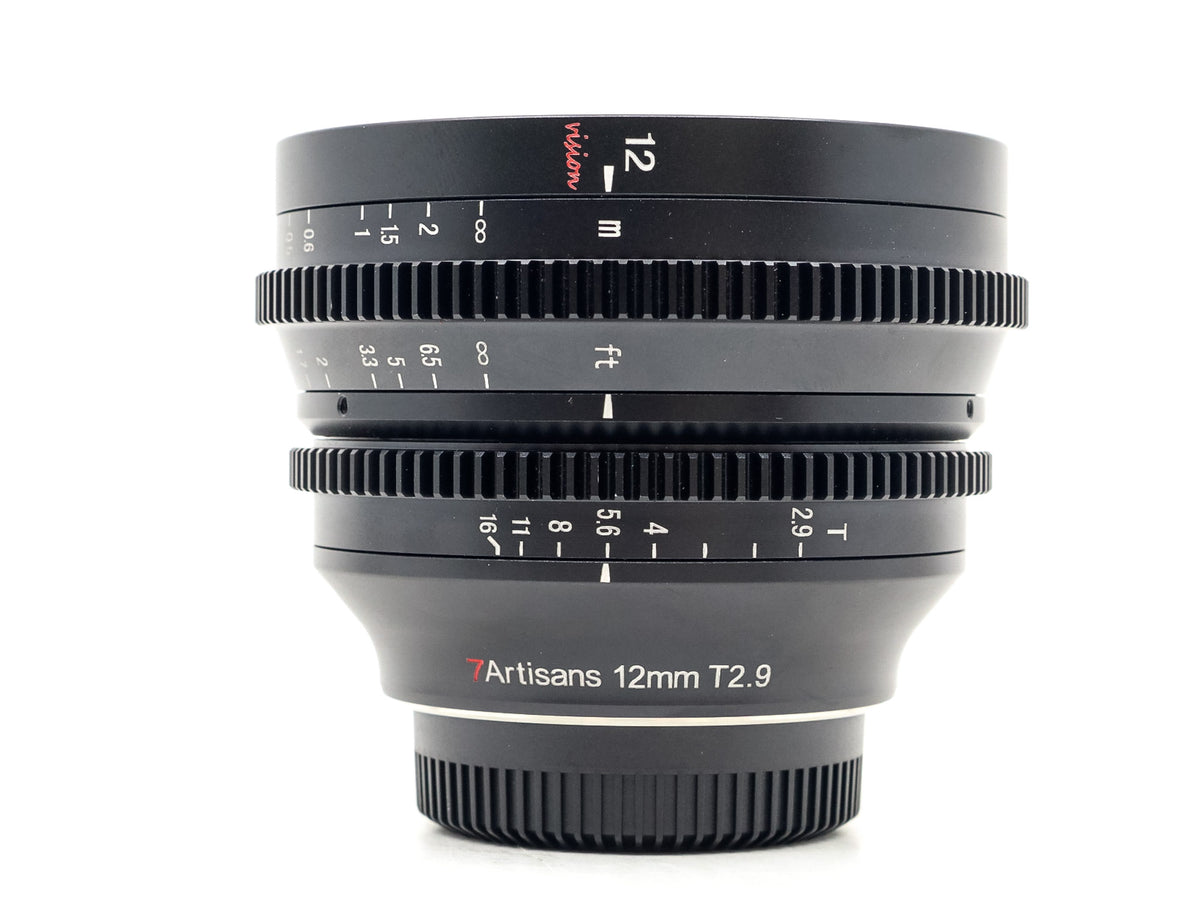 7Artisans 12mm T2.9 Vision - Micro Four Thirds Fit  · main image