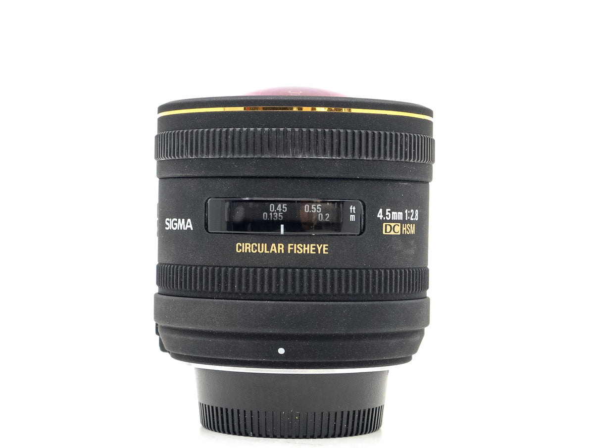 Sigma 4.5mm Fisheye f/2.8 EX DC HSM - Nikon Fit · main image
