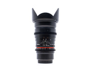 Walimex Pro 35mm T1.5 AS UMC - Micro Four Thirds Fit de segunda mano en Camera Market