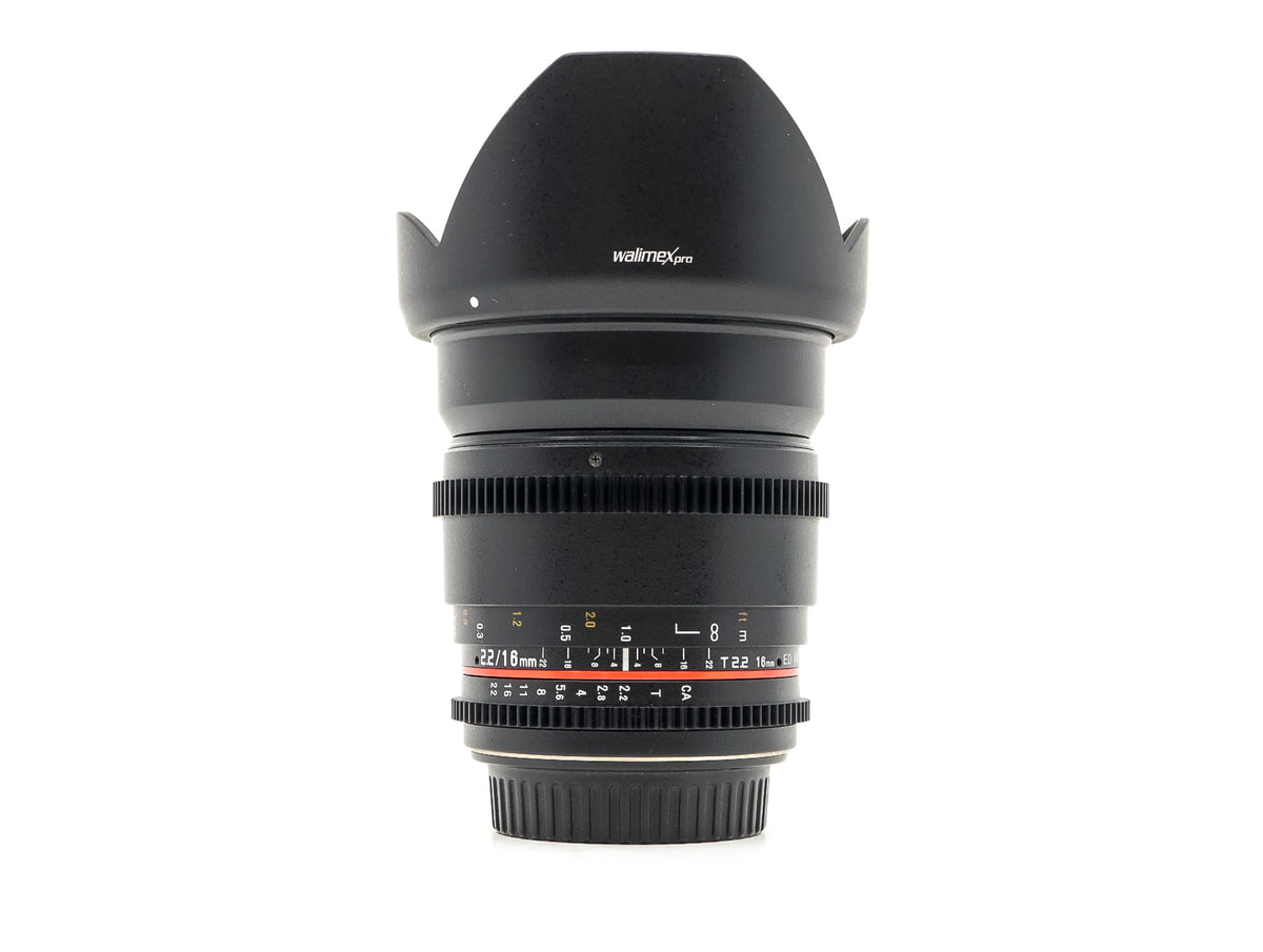Walimex Pro 16mm T2.2 VDSLR - Canon EF Fit  · main image