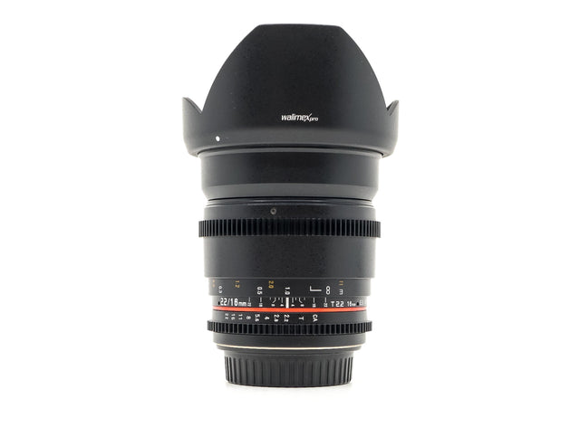 Walimex Pro 16mm T2.2 VDSLR - Canon EF Fit de segunda mano en Camera Market