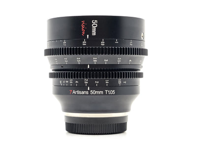 7Artisans 50mm T1.05 Vision MF - Fujifilm X Fit 