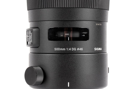 Sigma 500mm f/4 DG OS HSM SPORT - Προσαρμογή Nikon