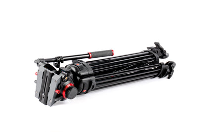 Manfrotto 504HD Head &amp; 546GB 2-Stage Aluminum Tripod 