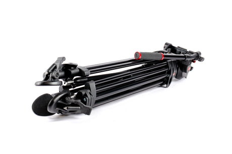 Manfrotto 504HD Κεφαλή & 546GB Αλουμινένιο Τρίποδο 2 Σταδίων