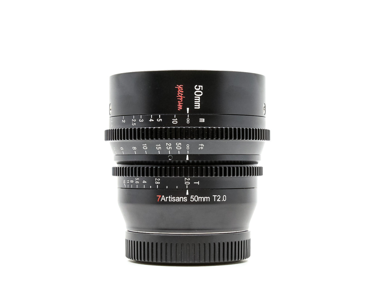 7Artisans 50mm T2.0 Spectrum - Canon RF Fit  · main image
