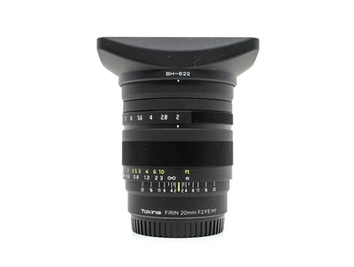Tokina FiRIN 20mm f/2 MF - Sony FE Fit
