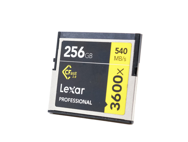 Lexar 256GB Professional 3600x CFast 2.0 Card de segunda mano en Camera Market