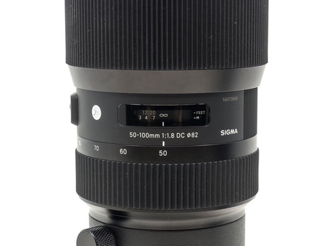 Sigma 50-100mm f/1.8 DC HSM ART - Προσαρμογή Nikon