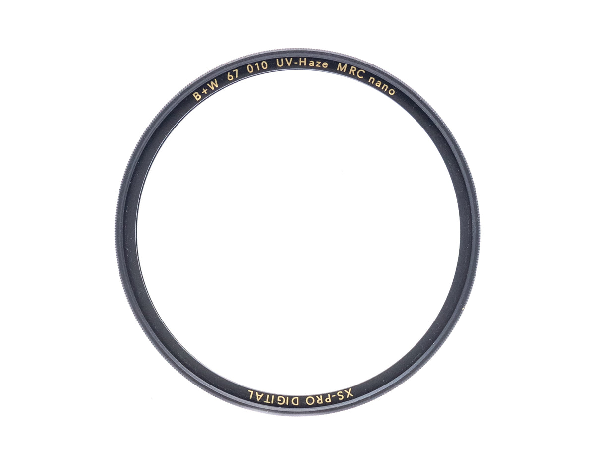 B+W 67mm XS-Pro Digital 010 UV-Haze MRC Nano Φίλτρο · imagen principal